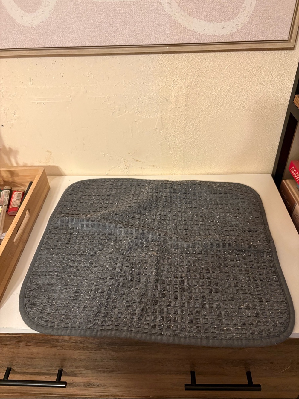 Dish drying mat